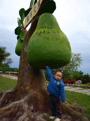 台東縣東河鄉─東河文旦地標