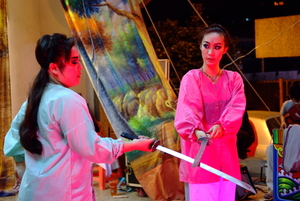 野台戲的後台-5