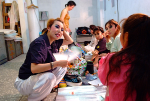 野台戲的後台-4