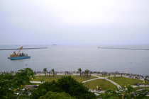 湛藍海洋的舒適