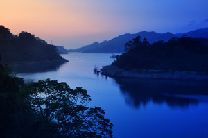 苗栗縣卓蘭鄉-鯉魚潭風光