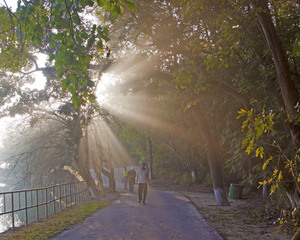高雄市 鳥松區 鳥松里澄清湖晨曦