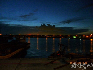 屏東縣新園鄉-藍寶石鹽埔漁港