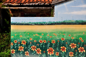 澎湖縣湖西鄉 - 古厝與彩繪牆