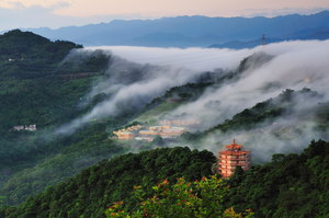 新北市石碇區-二格道雲瀑之晨
