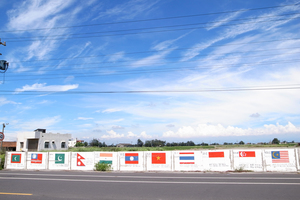 雲林縣台西鄉─崙豐異國牆