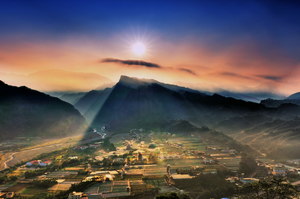 苗栗縣大湖鄉-大湖之晨