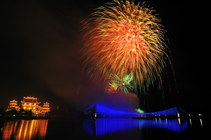 桃園縣龍潭鄉-大池煙火秀