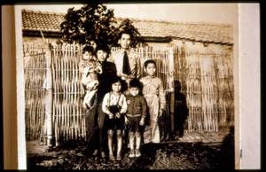 眷村的竹籬笆，台南市北垣社區（樂群社區）居民提供之老照片