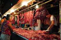 即將消失的傳統市場－豬肉攤2