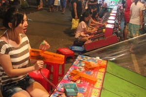 台東夜市的射擊遊戲