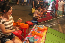 台東夜市的射擊遊戲