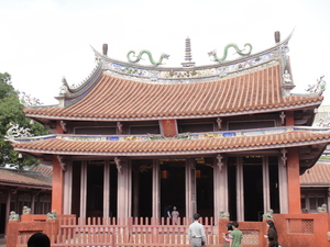 孔廟內的大成殿