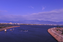 俯瞰大鵬灣風景