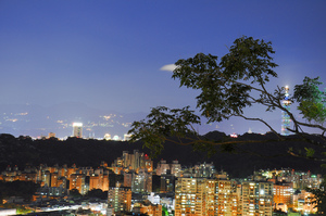 仙跡岩夜色之美