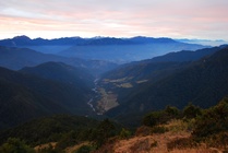 桃山俯瞰武陵農場