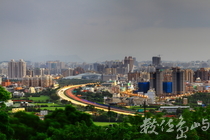 竹北高樓與田園