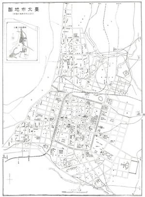 1920年臺北市地圖
