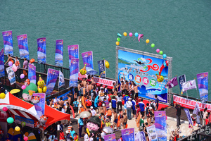 2012 日月潭萬人泳渡 媽祖婆領航 7