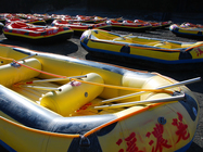 泛舟競賽前的等待