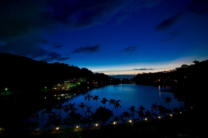 南投縣鹿谷鄉-麒麟潭夜色