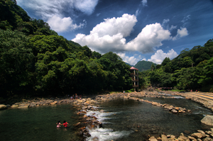 桃園縣復興鄉-小烏來戲水