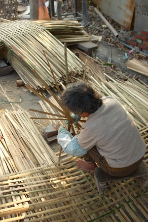 嘉義縣溪口鄉-手工編竹籠