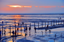 彰化縣芳苑鄉-王功夕照