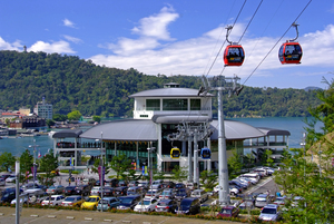 日月潭纜車站