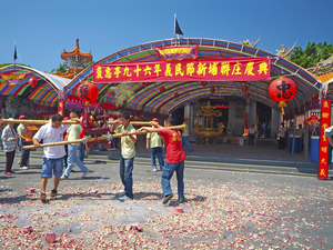 5義民節陣頭表演