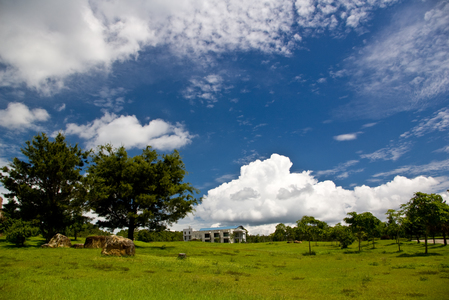 青山、綠地、藍天：藏身於風景區的暨南大學