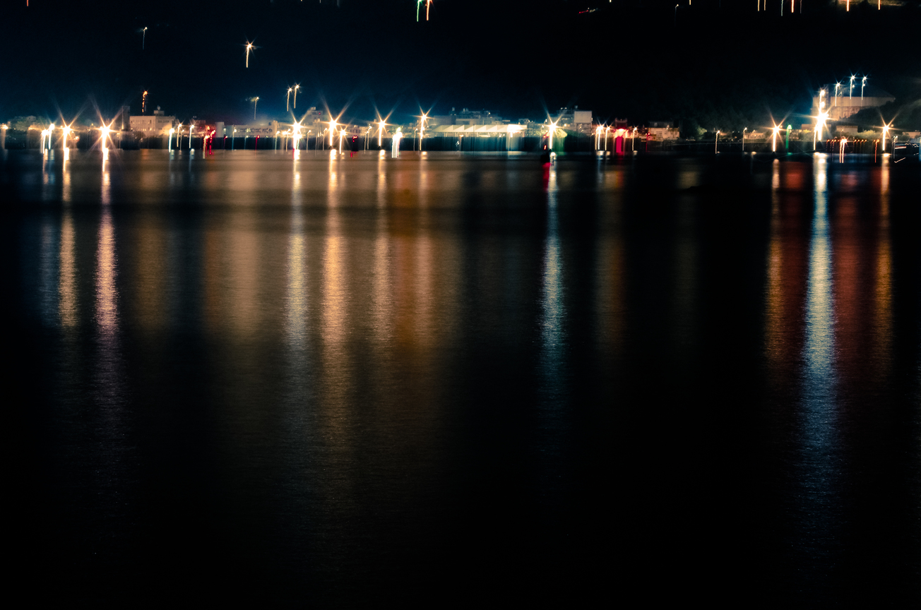瑞濱海邊-夜景