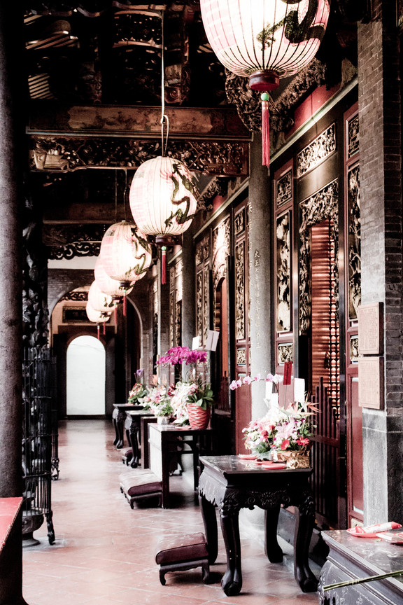 大龍洞保安宮一隅