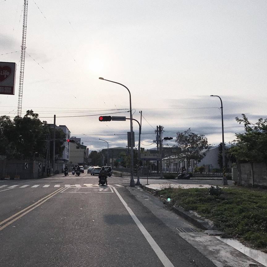 高中上學的路程