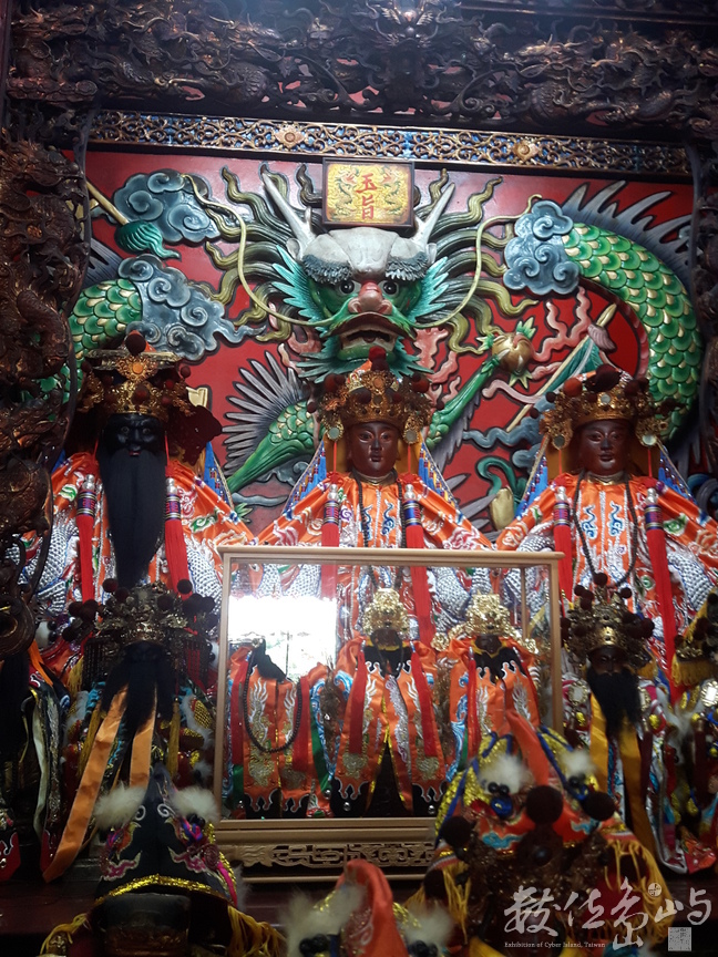 水裡港福順宮朱李池三府王爺