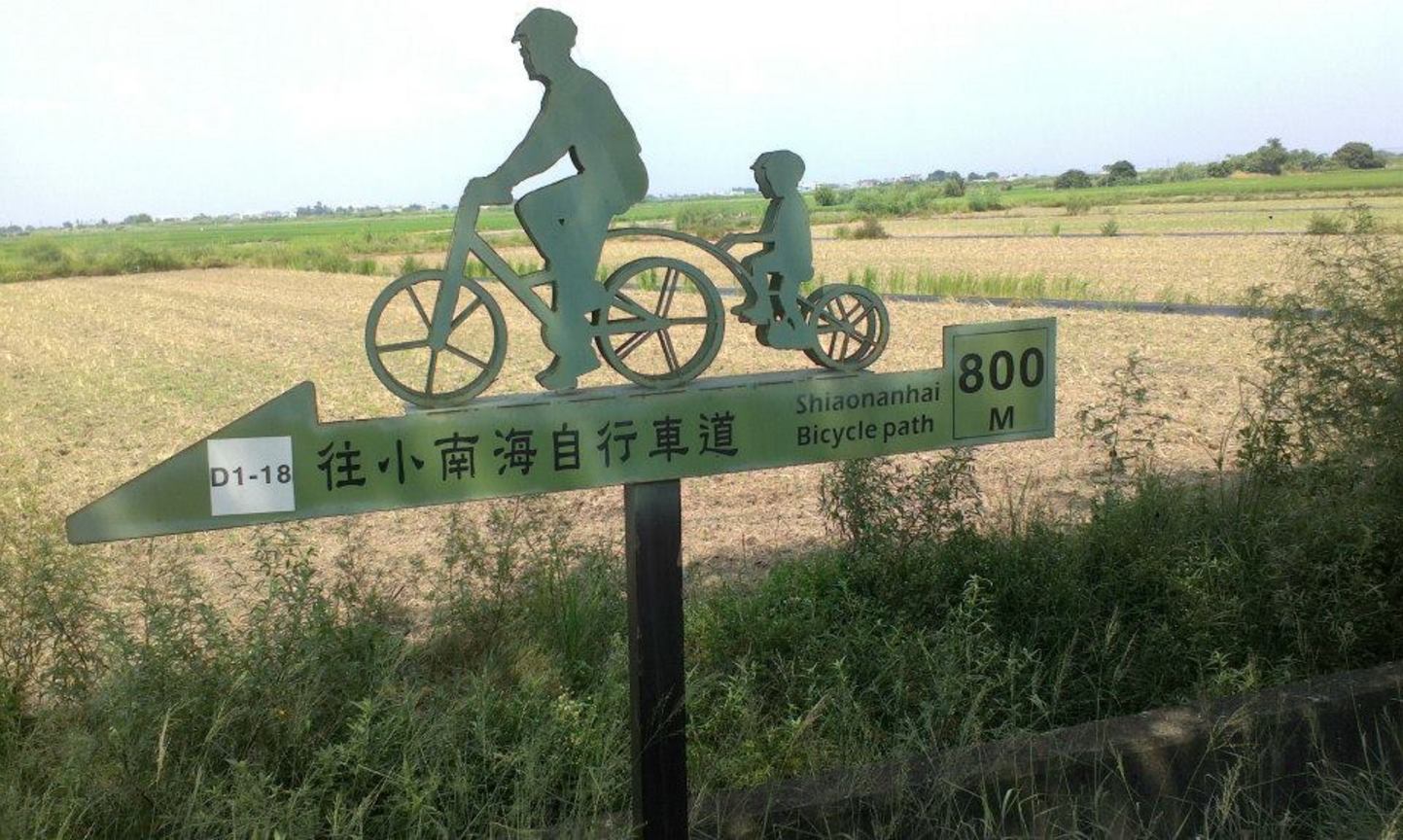 農田與自行車道