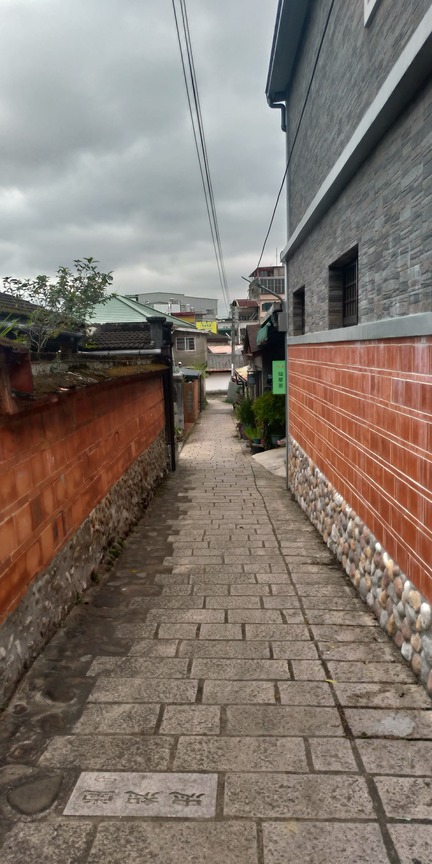 北埔古色古香的小巷弄