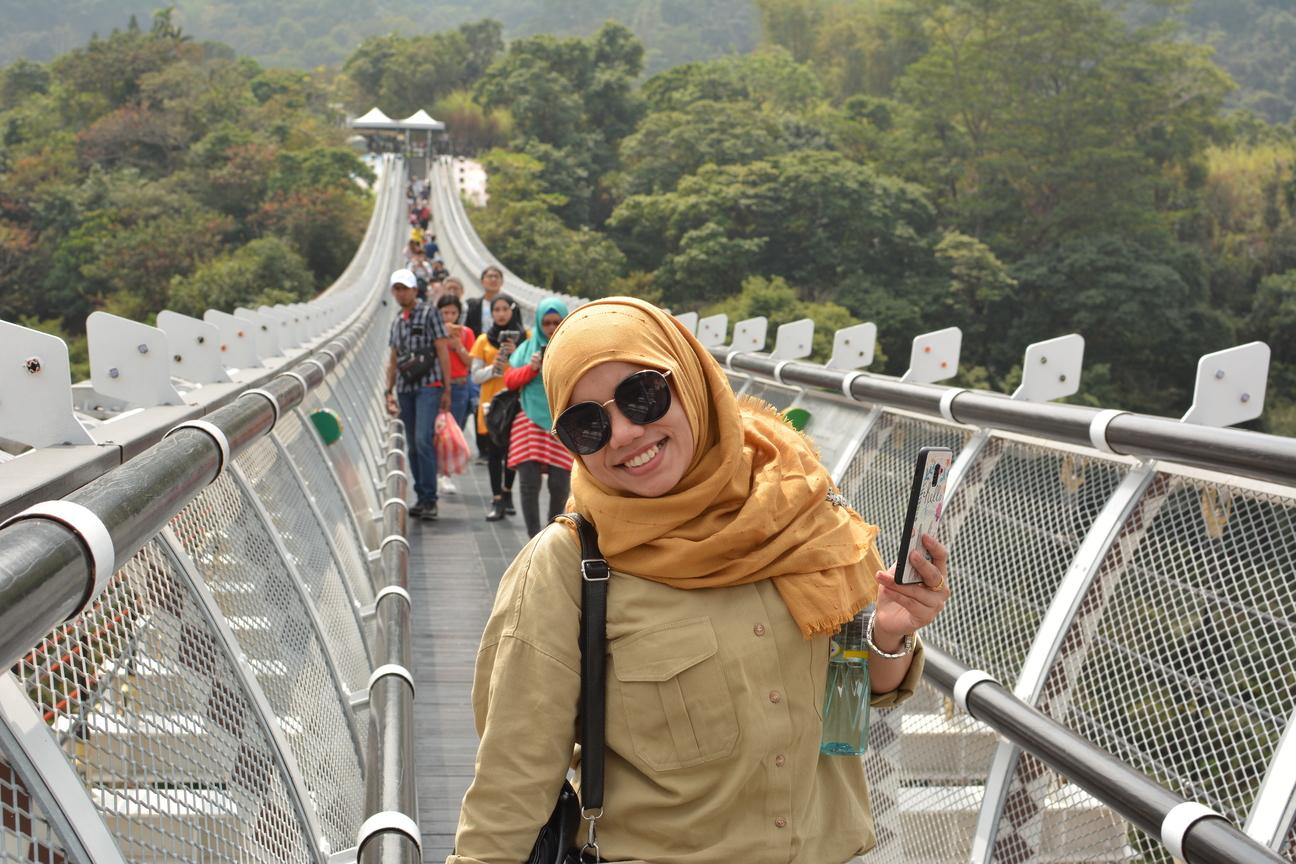 謝謝妳讓我拍照