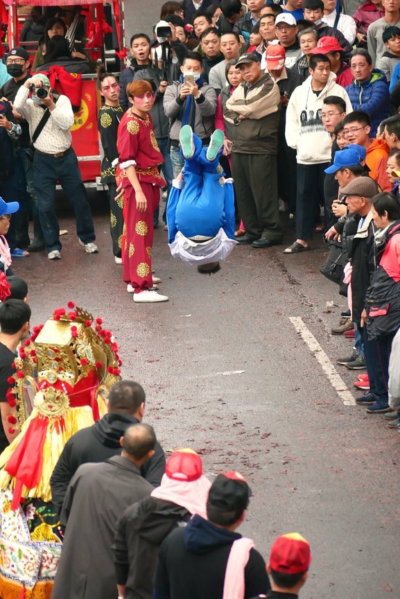 青山王祭-特技團