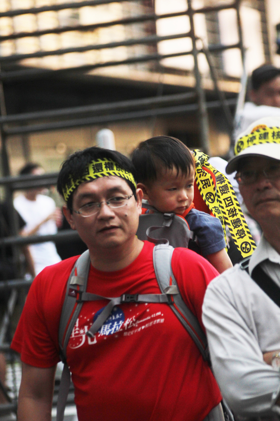 廢核遊行 留給孩子一個安全的家鄉