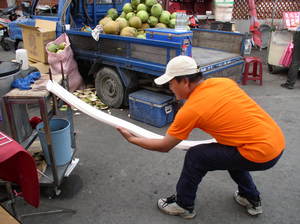 製作糖蔥棒的過程教學