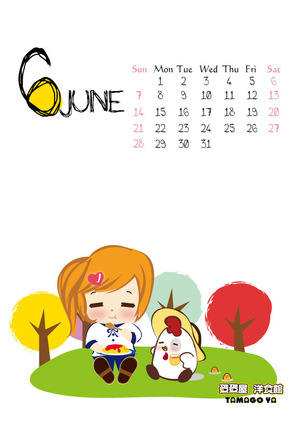 蛋蛋屋桌布設計