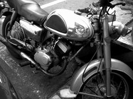 停在郵局前面,我好想騎走