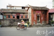 美濃永安老街˙林屋門樓