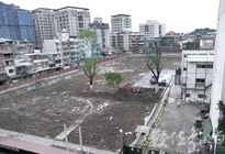 大龍國小內的大龍峒遺址˙2009年4月22日