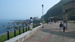 西濱萬里休息區觀海景色