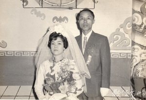 五○年代的婚紗照