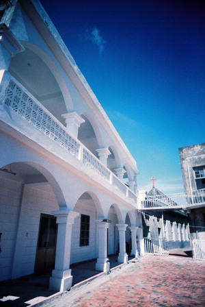 北門鹽田的午后天空