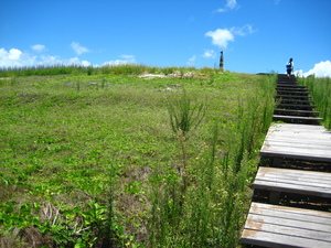 吉貝的一座小山丘