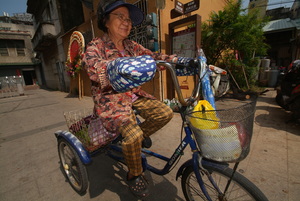 買菜回家去